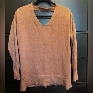 Poof! Soft Muave Knit Sweater